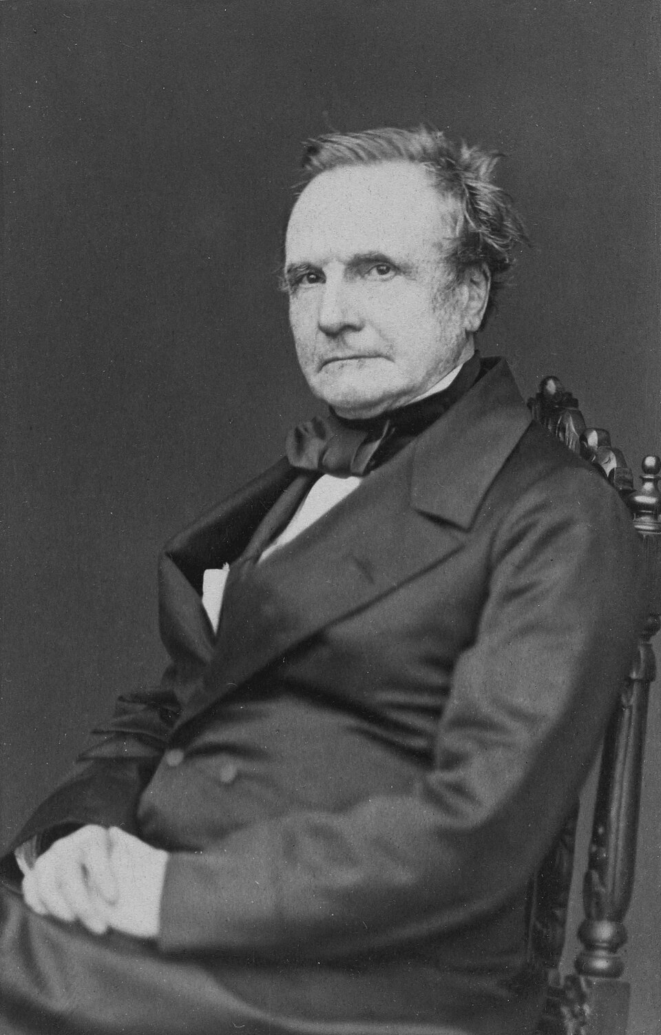 Photograph of Charles Babbage, around 1860
